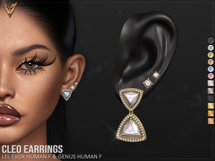 [VIPERA] Cleo Earrings