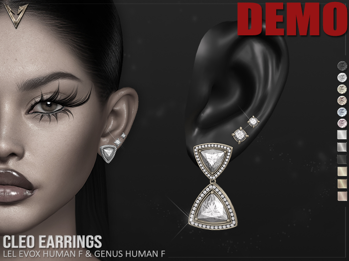 [VIPERA] DEMO Cleo Earrings