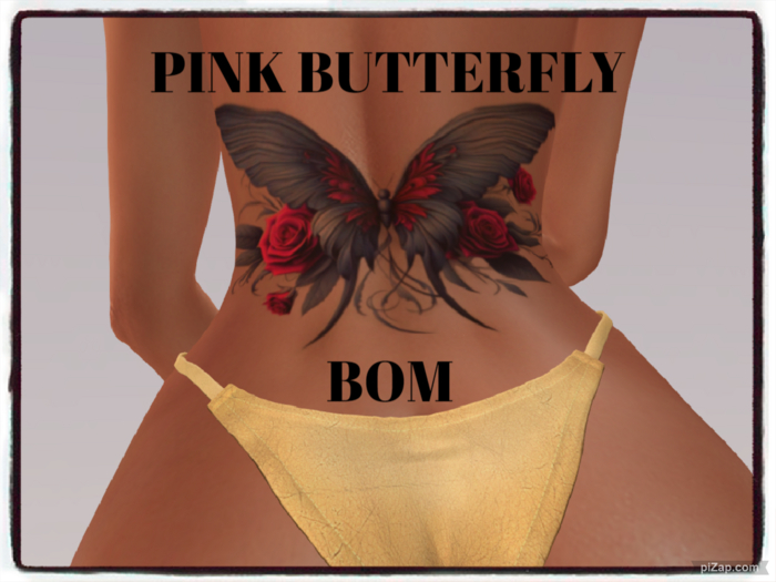 PINK BUTTERFLY BOM