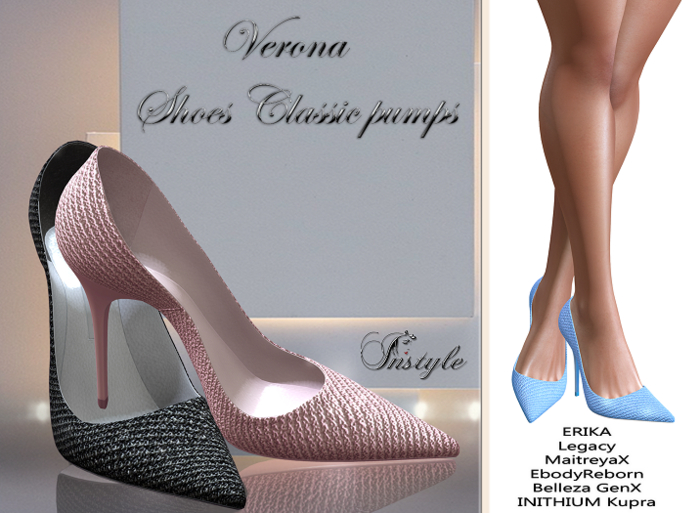 InStyle Shoes Classic pumps Verona - Blue