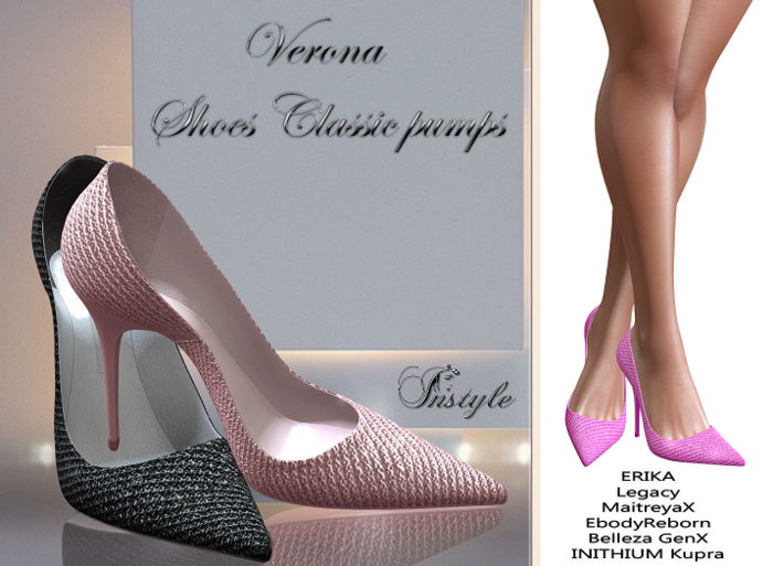 InStyle Shoes Classic pumps Verona - Barbie
