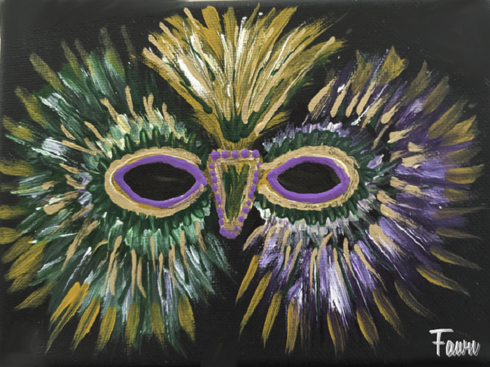 Mardi Gras Mask 1