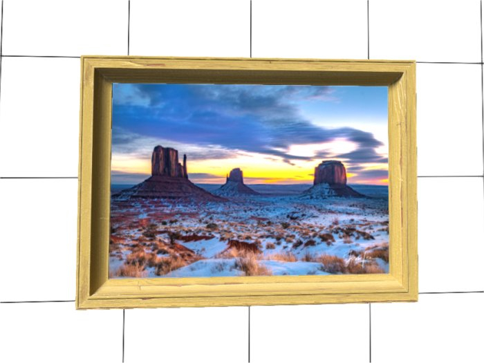 Monument Valley Framed {Shabby Yellow} HUD Add Me