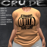 Straight Outta Band Camp Women's T-Shirt (WTL)  <Wear Me>