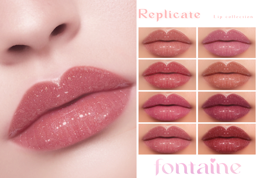 Fontaine Cosmetics - Replicate Lips Collection - DEMO