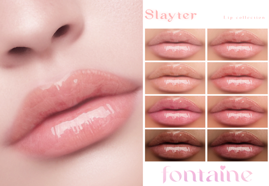 Fontaine Cosmetics - Slayter Lips Collection - DEMO