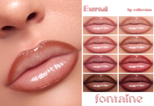 Fontaine Cosmetics - Eternal Lips Collection - DEMO