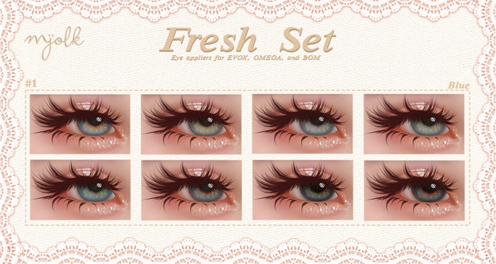 ::Mjolk:: Fresh Set - #1 Blue