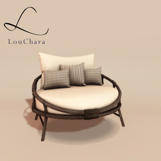 LouChara Ezra Cuddle Chair 