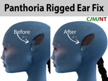 Panthoria Rigged Ear Fix Alpha (EvoX & Evo)