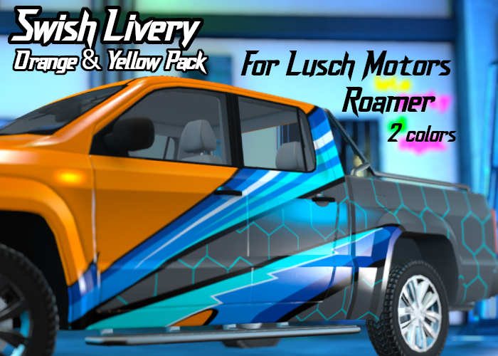 Lusch Roamer "Swish" Livery (Yellow/Orange)