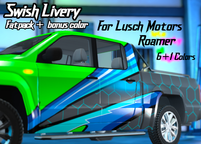 Lusch Roamer "Swish" Livery (All Colors/Fatpack)