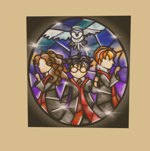 Vitral Harry Potter