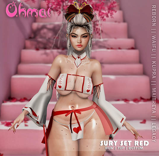 Ohmai Unpack  -  Sury Set Red