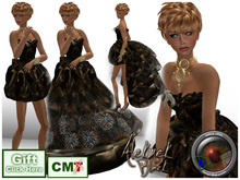 **GD** Evening Gown Alekmek (Black) (Boxed)