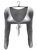 aprelle scarlett top gray