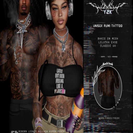 #Y2K - RUMI TATTOO BOM EVOX
