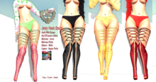 Nala Designs - Jessy High Heels - Basics Colors