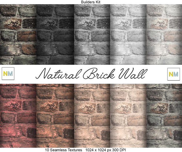 Natural Brick Wall