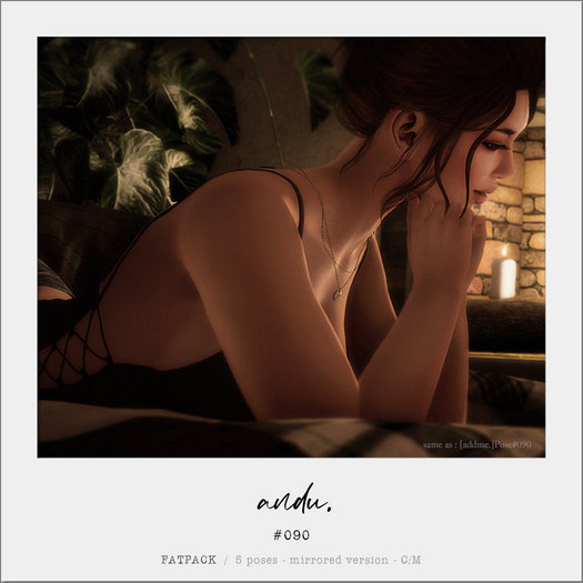[addme.] Pose#090 (Single-GSit/Lay) bx