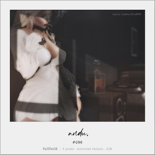 [andu.]#096 | Pose : Others / Walls,Pillars