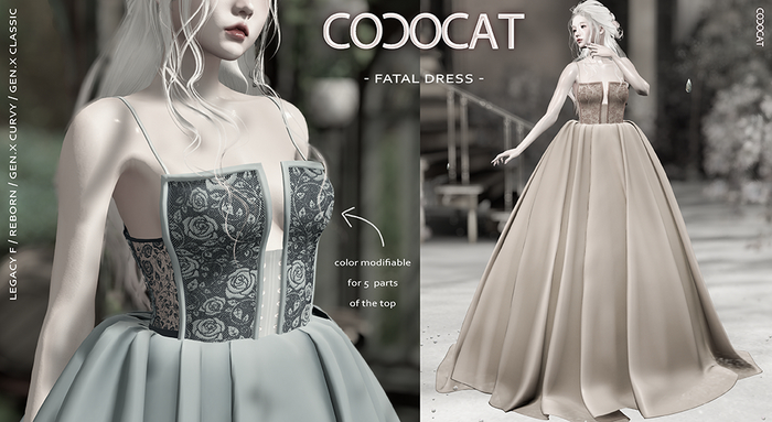 .cococat. Fatal dress - DEMO