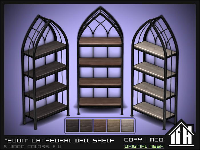 11th House - "Edon" Cathedral Wall Shelf