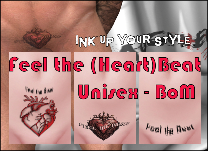 [Slaughter Ink] Feel the (Heart)Beat - Unisex - BoM