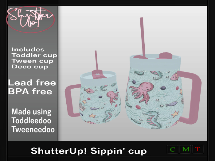ShutterUp! Sippin' cups unpacker