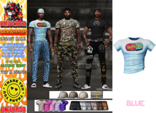 #UNIVERSA MEN - Malik Shirt - Blue - Legacy Male - Legacy Athletic