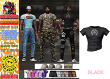 #UNIVERSA MEN - Malik Shirt - Black - Legacy Male - Legacy Athletic
