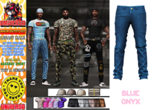 #UNIVERSA MEN - Malik Jeans - Blue Oynx - Legacy Male - Legacy Athletic