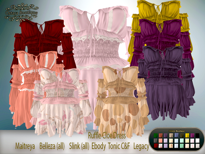 Ruffle Cloe Dress 