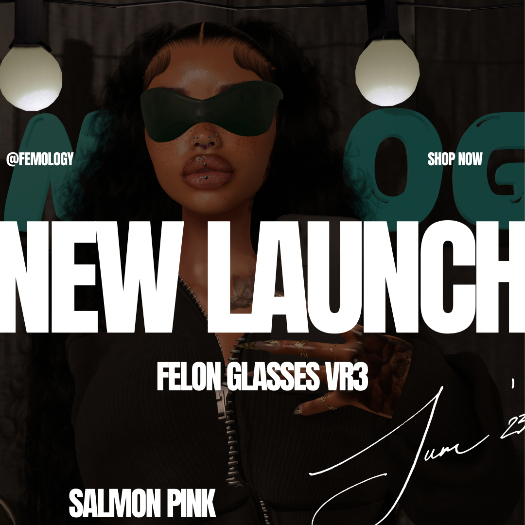 FEMOLOGY - FELON  GLASSES VR3 SALMON PINK