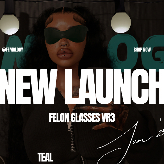 FEMOLOGY - FELON  GLASSES VR3 TEAL