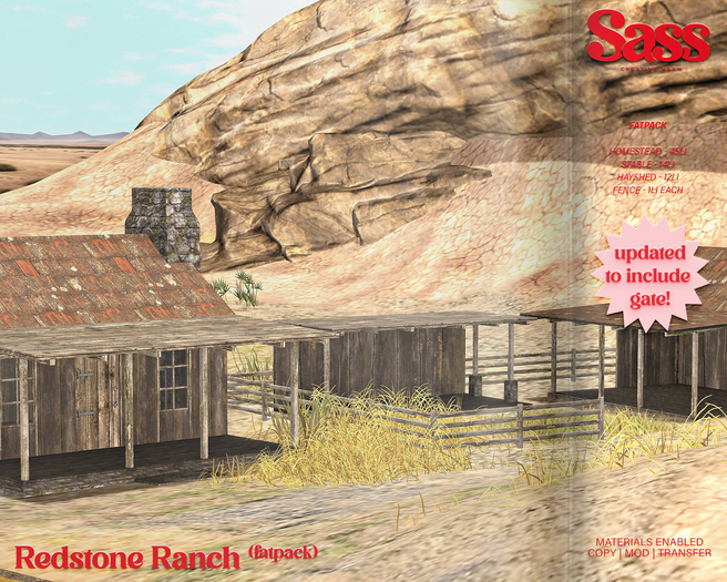 Sass [Redstone Ranch] Fatpack