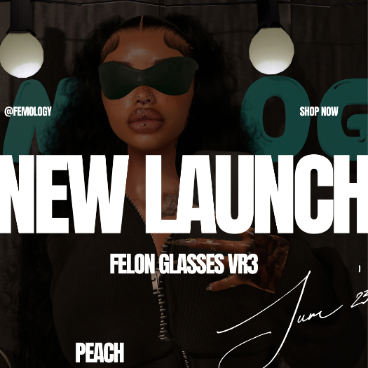 FEMOLOGY - FELON  GLASSES VR3 PEACH