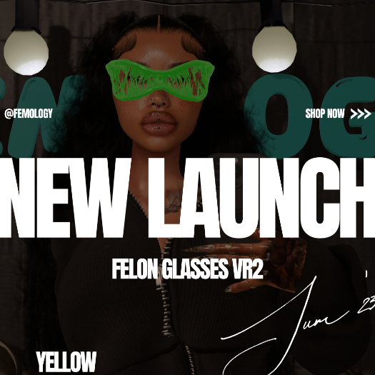 FEMOLOGY - FELON  GLASSES VR2 YELLOW