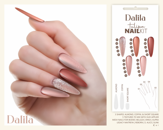 Dalila Tulipa Nail Kit
