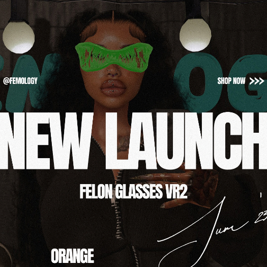 FEMOLOGY - FELON  GLASSES VR2 ORANGE