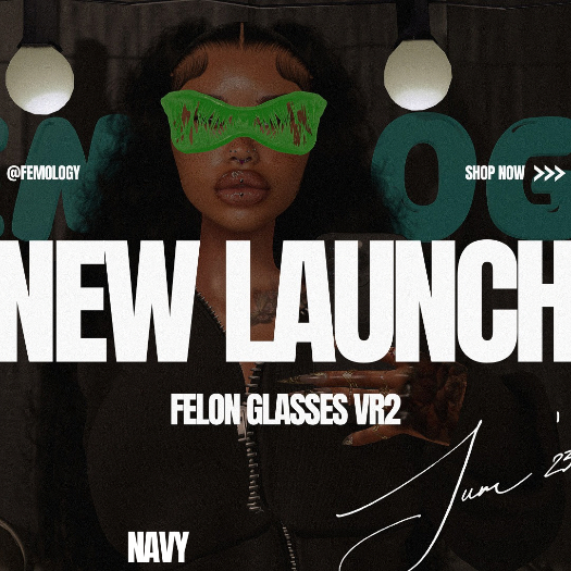 YENGSAT - FELON  GLASSES VR2 NAVY