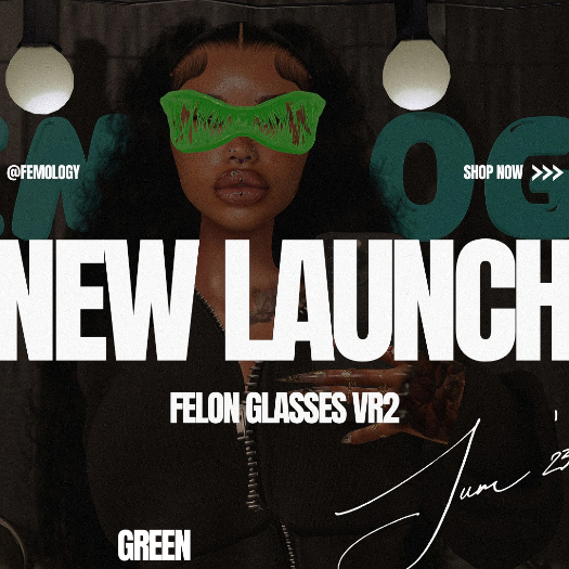 FEMOLOGY - FELON  GLASSES VR2 GREEN