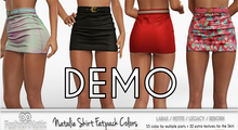Demo Skirt Natalie Fatpack Colors - LaraX, PetiteX, Legacy, Reborn - FashionNatic