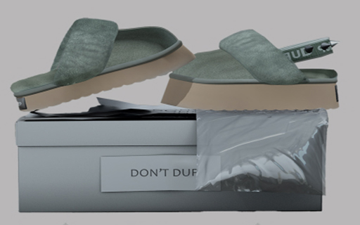 DONT'HUGG SLIPPERS -GREEN-