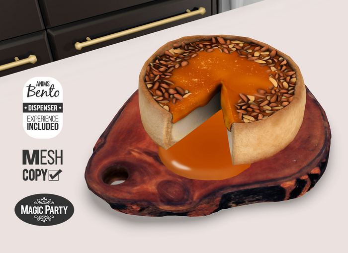Caramel Cheesecake Board [RUSTIC Desserts] [BENTO]
