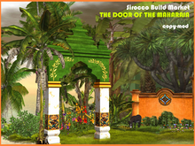 THE DOOR OF THE MAHARAJA GREEN