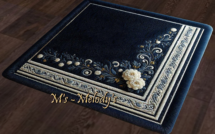 M's - Carpet/rug/ - "Indigo"