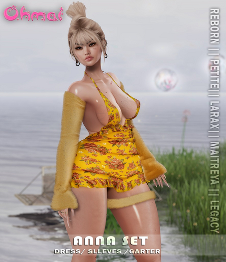 Ohmai Unpack - Anna Dress Yellow