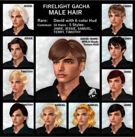 Firelight Male Gacha - David RARE