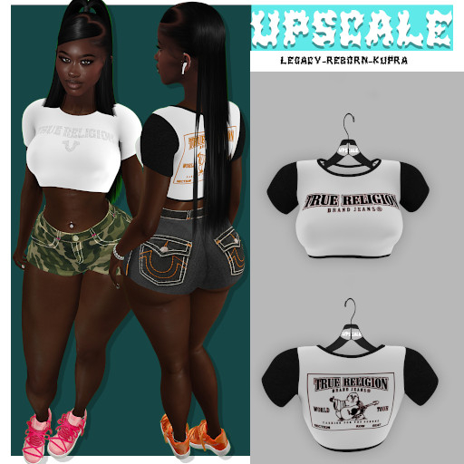 {UPSCALE} Truey tee blk